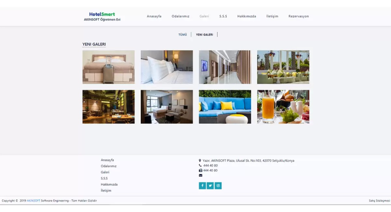 HotelSmart Online Rezervasyon Sistemi